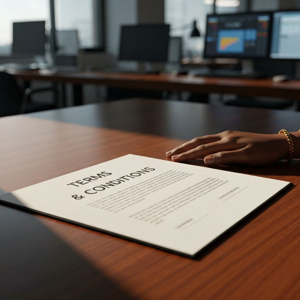 Conditions d'utilisation